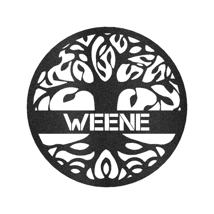 Tree of Life Sign - Custom Metal Sign, Family Tree, Wedding Present - GiFTiFY