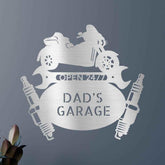 Trike Mechanic Garage Personalized Gifts - Custom Metal Sign - GiFTiFY