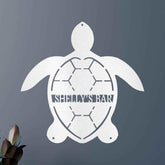 Turtle Personalized Gifts - Custom Metal Sign - GiFTiFY