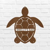 Turtle Personalized Gifts - Custom Metal Sign - GiFTiFY