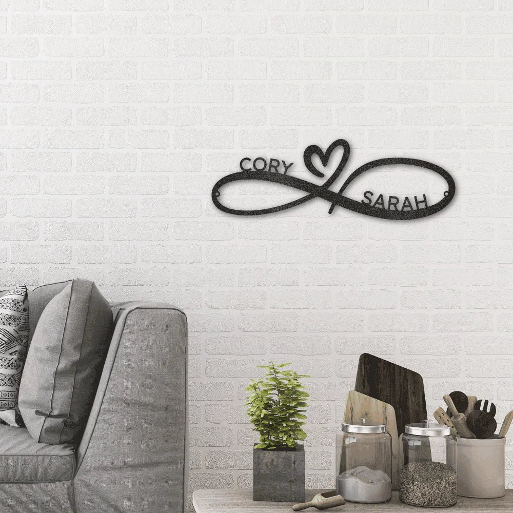 Wedding Gift Couples Personalized Gifts - Custom Metal Sign - GiFTiFY