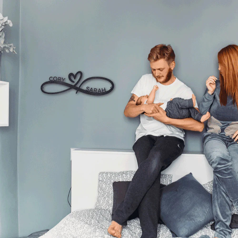 Wedding Gift Couples Personalized Gifts - Custom Metal Sign - GiFTiFY