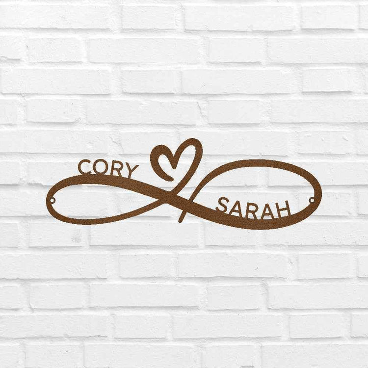 Wedding Gift Couples Personalized Gifts - Custom Metal Sign - GiFTiFY