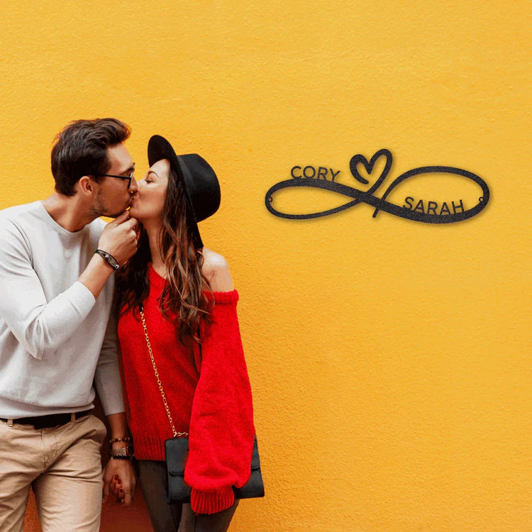 Wedding Gift Couples Personalized Gifts - Custom Metal Sign - GiFTiFY