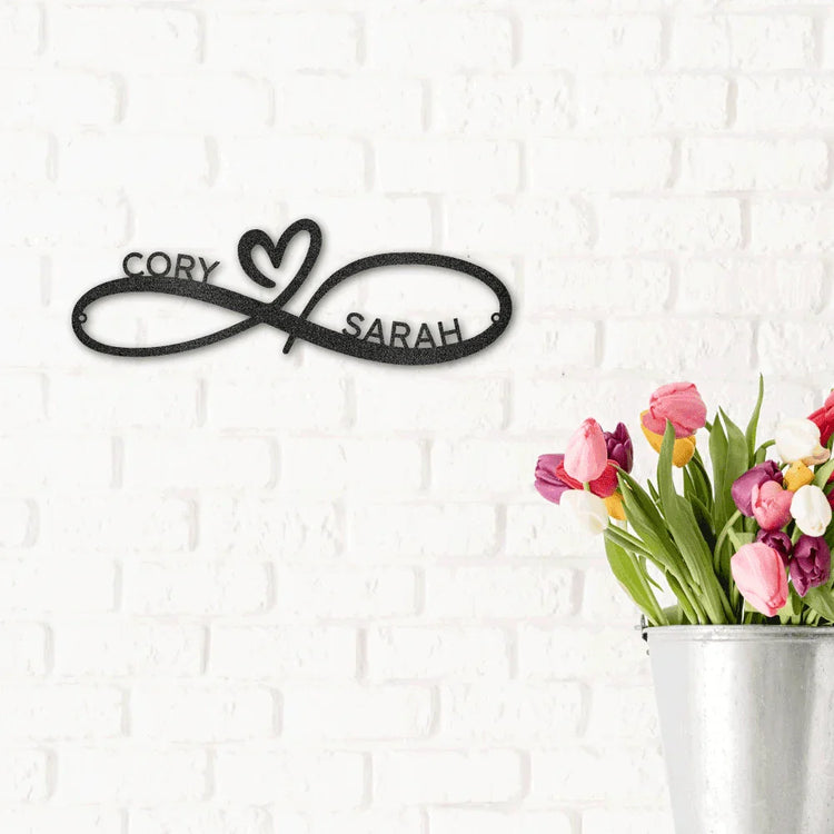 Wedding Gift Couples Personalized Gifts - Custom Metal Sign - GiFTiFY