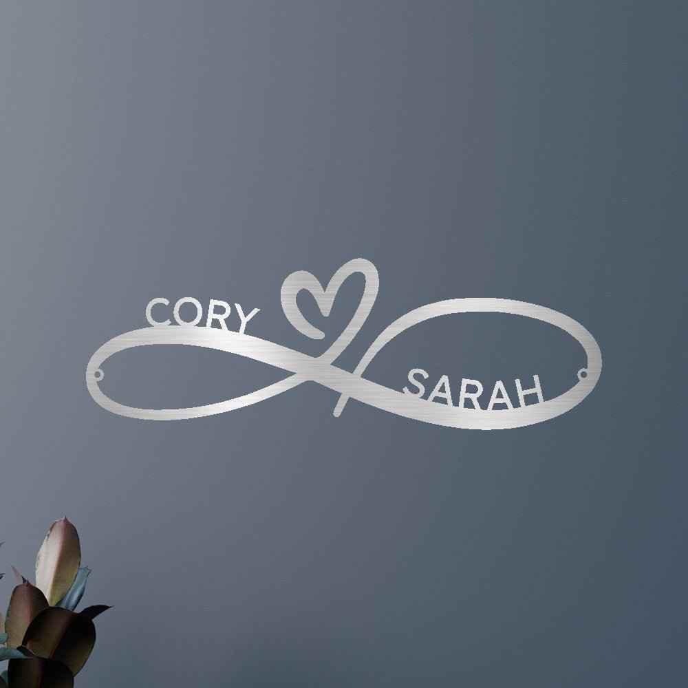 Wedding Gift Couples Personalized Gifts - Custom Metal Sign - GiFTiFY