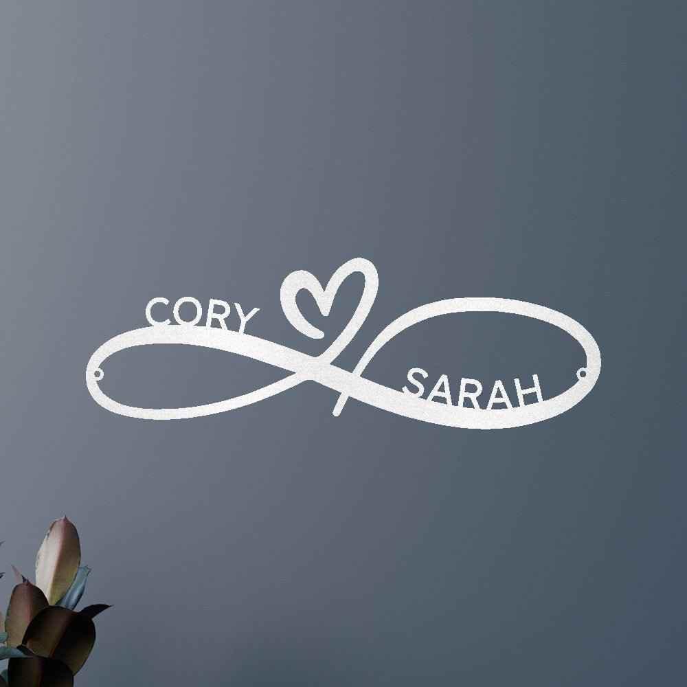 Wedding Gift Couples Personalized Gifts - Custom Metal Sign - GiFTiFY