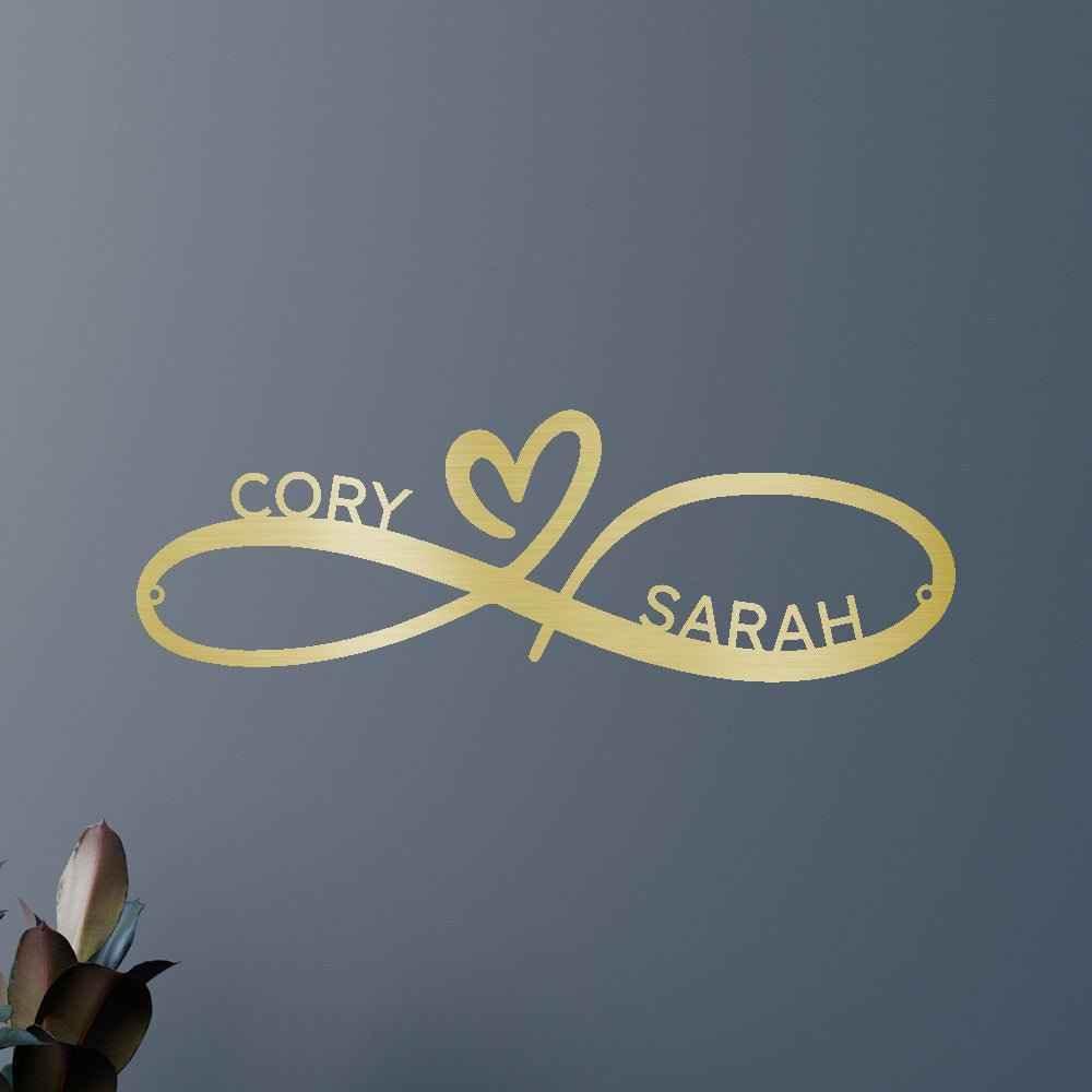Wedding Gift Couples Personalized Gifts - Custom Metal Sign - GiFTiFY
