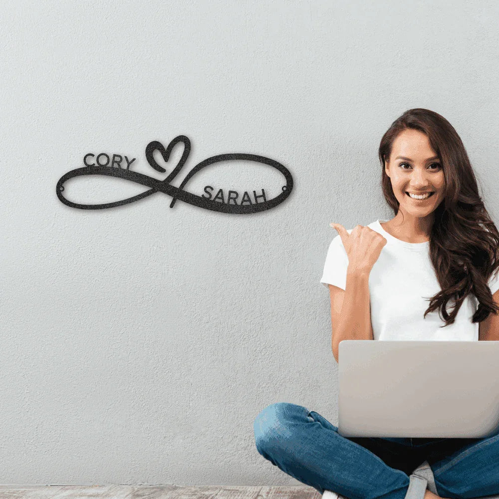 Wedding Gift Couples Personalized Gifts - Custom Metal Sign - GiFTiFY