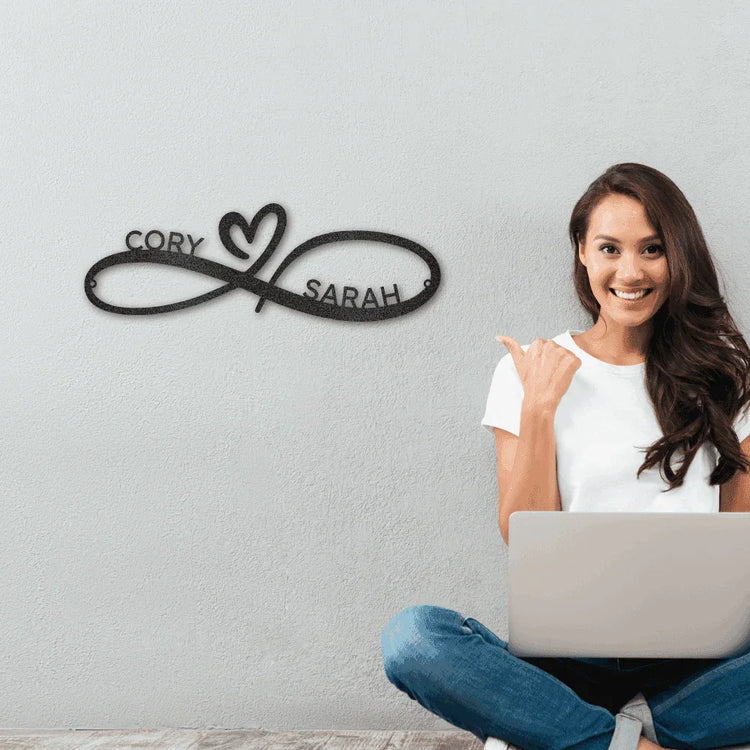 Wedding Gift Couples Personalized Gifts - Custom Metal Sign - GiFTiFY