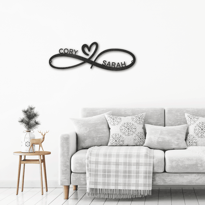 Wedding Gift Couples Personalized Gifts - Custom Metal Sign - GiFTiFY