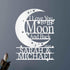 Wedding Gift Personalized Gifts - Custom Metal Sign, I Love You To The Moon and Back - GiFTiFY