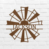 Windmill Personalized Gifts - Custom Metal Sign - GiFTiFY