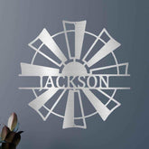 Windmill Personalized Gifts - Custom Metal Sign - GiFTiFY