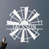 Windmill Personalized Gifts - Custom Metal Sign - GiFTiFY
