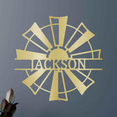 Windmill Personalized Gifts - Custom Metal Sign - GiFTiFY