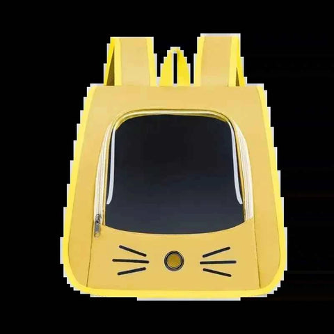 Pet Cat Carrier Bag Cat Backpack Outdoor Breathable Portable Shoulders Bag For Cats Small Dogs Transport Carrier