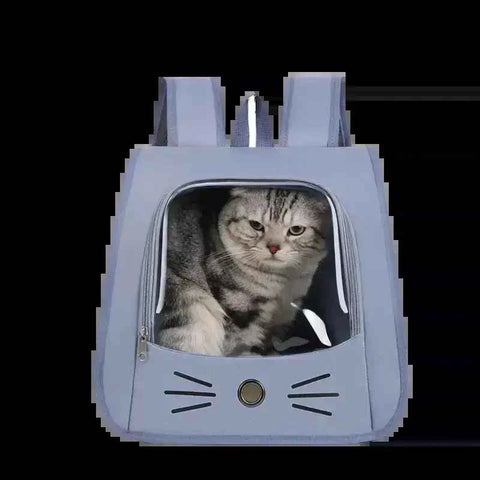 Pet Cat Carrier Bag Cat Backpack Outdoor Breathable Portable Shoulders Bag For Cats Small Dogs Transport Carrier