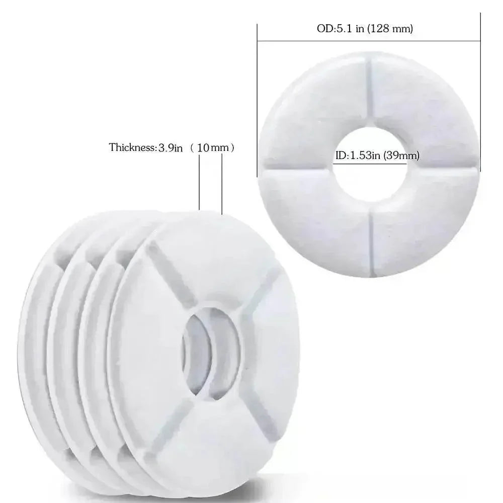 Pet Drinking Fountain with 12pcs Replacement Filters - GiFTiFY