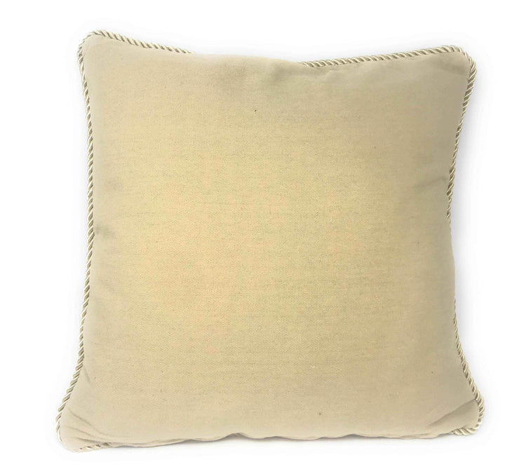 DaDa Bedding Set of 2-Pieces Festive Holiday Fiesta Floral Botanical Tapestry Throw Pillow Covers w/ Inserts - 18" x 18"