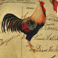 DaDa Bedding Set of 2-Pieces Glamorous Country Rooster Farmhouse Tapestry Throw Pillow Covers w/ Inserts - 18" x 18"