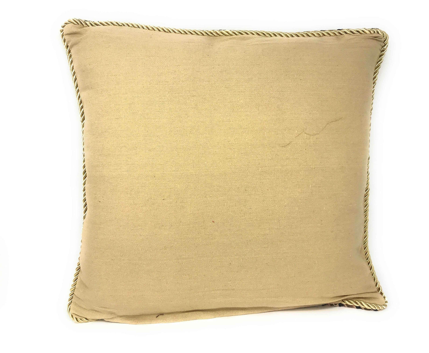 DaDa Bedding Set of 2-Pieces Postcard Milan Tapestry Throw Pillow Covers w/ Pillow Inserts, 18" x 18"