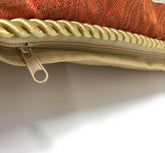 DaDa Bedding Set of 2-Pieces Postcard of Venice Tapestry Throw Pillow Covers w/ Inserts - 18" x 18"