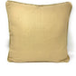 DaDa Bedding Set of 2-Pieces Postcard of Venice Tapestry Throw Pillow Covers w/ Inserts - 18" x 18"