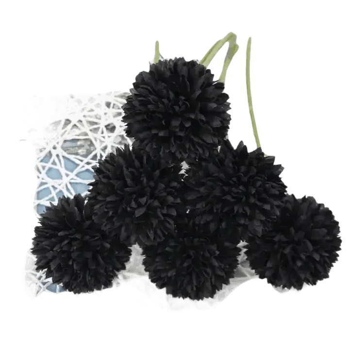 Pink and White Silk Kiku Flowers Bouquet - GiFTiFY