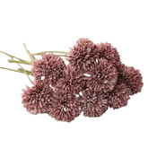 Pink and White Silk Kiku Flowers Bouquet - GiFTiFY