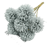 Pink and White Silk Kiku Flowers Bouquet - GiFTiFY