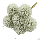 Pink and White Silk Kiku Flowers Bouquet - GiFTiFY