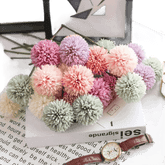 Pink and White Silk Kiku Flowers Bouquet - GiFTiFY