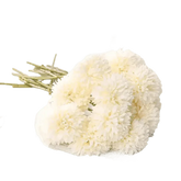 Pink and White Silk Kiku Flowers Bouquet - GiFTiFY