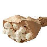 Pink and White Silk Kiku Flowers Bouquet - GiFTiFY