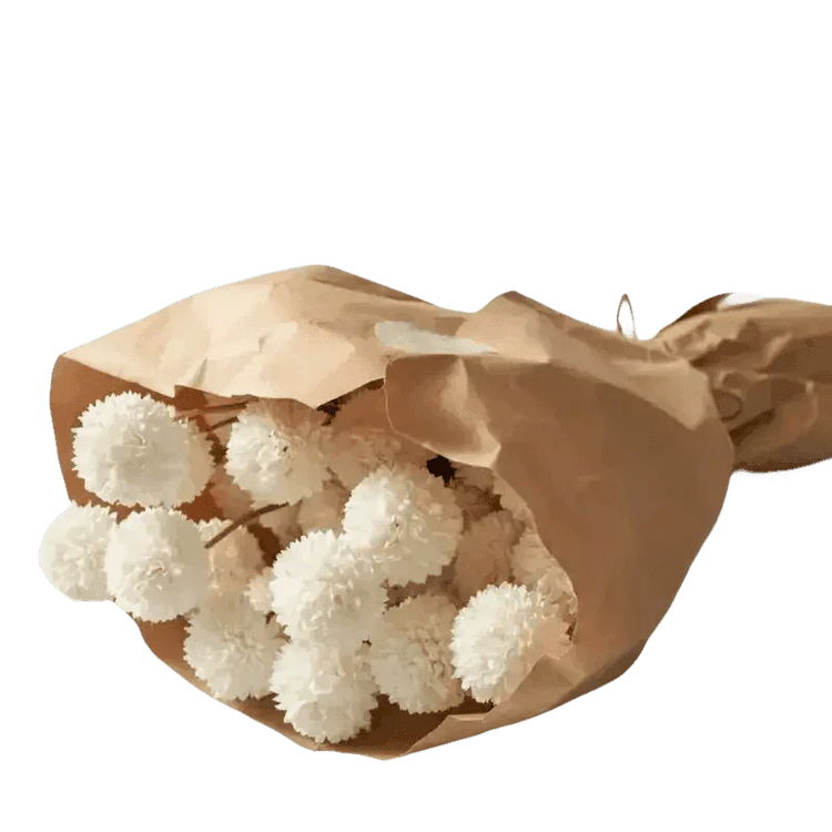 Pink and White Silk Kiku Flowers Bouquet - GiFTiFY