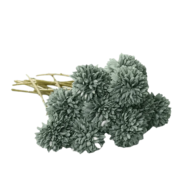 Pink and White Silk Kiku Flowers Bouquet - GiFTiFY