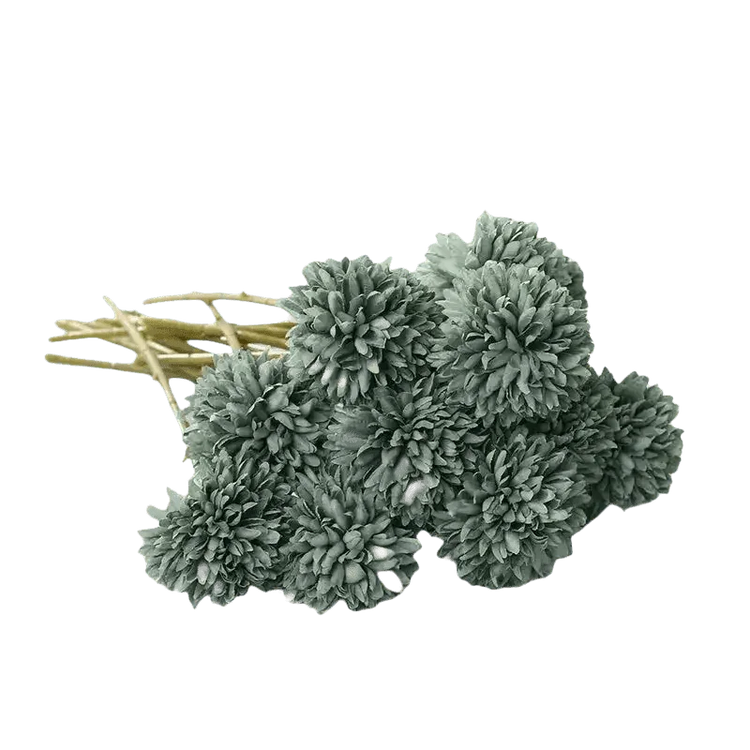 Pink and White Silk Kiku Flowers Bouquet - GiFTiFY