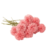 Pink and White Silk Kiku Flowers Bouquet - GiFTiFY