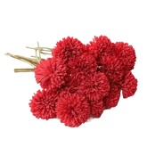 Pink and White Silk Kiku Flowers Bouquet - GiFTiFY