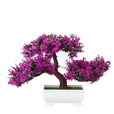 Pink Bonsai Small Tree Pot Artificial Plant - GiFTiFY