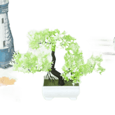 Pink Bonsai Small Tree Pot Artificial Plant - GiFTiFY