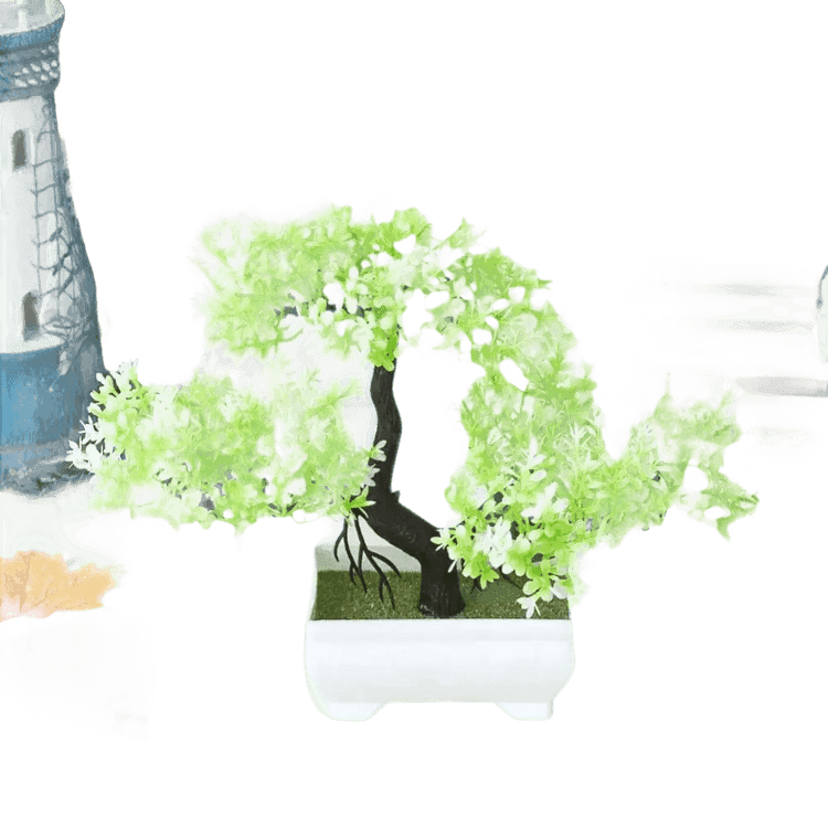 Pink Bonsai Small Tree Pot Artificial Plant - GiFTiFY