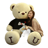 Pink Plush Teddy Bear with Heart Big Size Teddy Bear 100cm Plush Toy Pink 100cm Plush Toy Teddy Bear - GiFTiFY