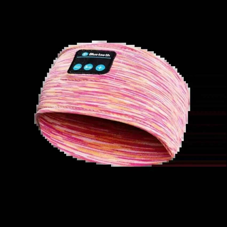 Pink Orange Bluetooth Running Headscarf Wireless Eye Mask, sleep mask headphones bluetooth - GiFTiFY