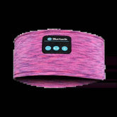 Pink Orange Bluetooth Running Headscarf Wireless Eye Mask, sleep mask headphones bluetooth - GiFTiFY