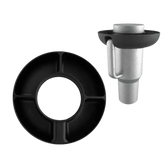 Pink Silicone Snack Bowl with Cup Holder - GiFTiFY