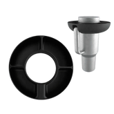 Pink Silicone Snack Bowl with Cup Holder - GiFTiFY