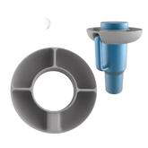 Pink Silicone Snack Bowl with Cup Holder - GiFTiFY