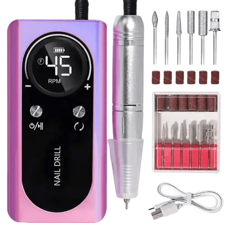 Original 45000rpm Rechargeable Nail Drill - GiFTiFY